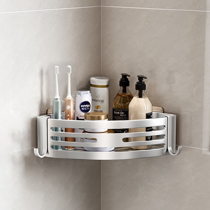 Portable Raised Bathroom Storage Triangle Rack