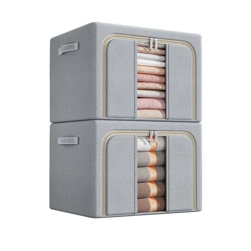 Oxford Cloth Foldable Storage Box For Home Clothes Organization